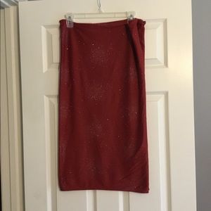 Steve Madden Red Scarf